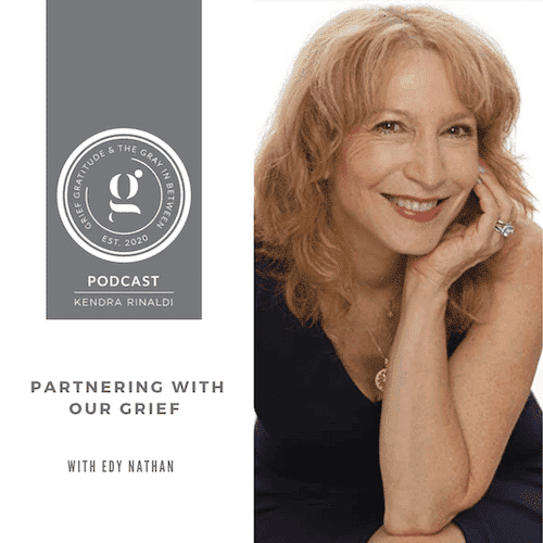 Grief, Gratitude and The Gray In Between Podcast Art
